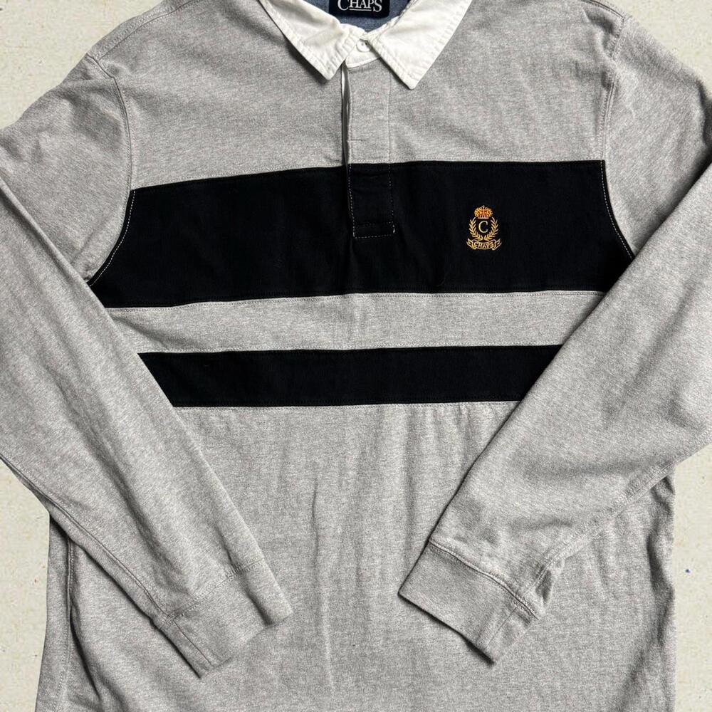 CHAPS Colorblock Rugby Shirt 🏉 | XL - Picture 2 of 5